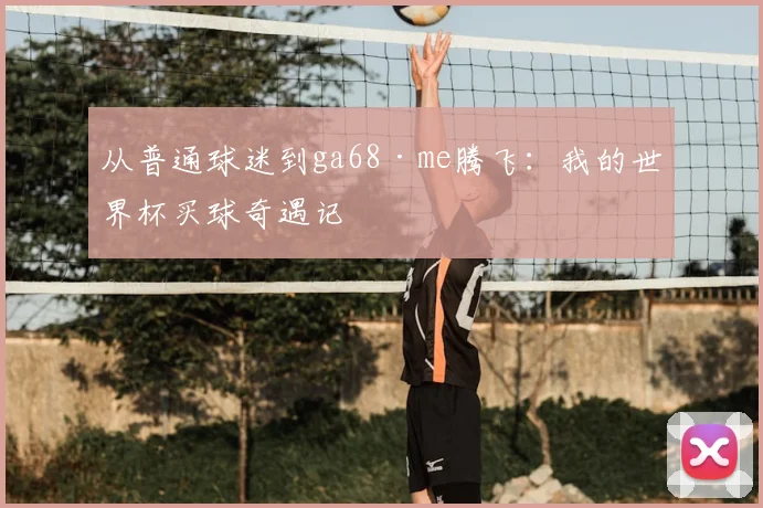 从普通球迷到ga68·me腾飞：我的世界杯买球奇遇记